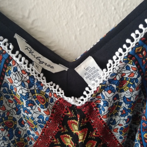 Paisley print scarf dress - Picture 2 of 3